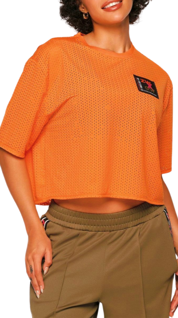 ZW X GW Mesh Boxy Crop Top (Special Order)