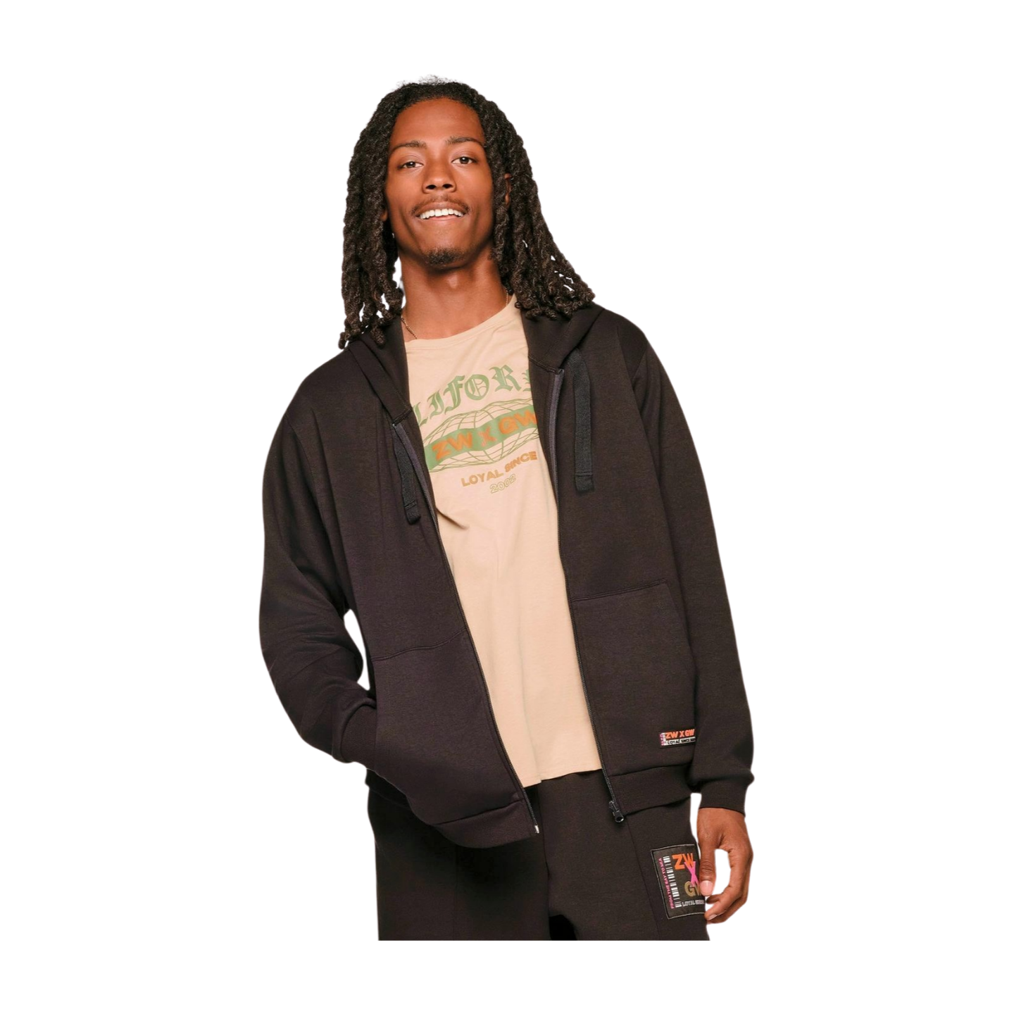ZW X GW Zip Up Jacket With Oversized Hoodie (Special Order)