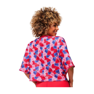 Zumba Love Boxy Dolman Crop Top
