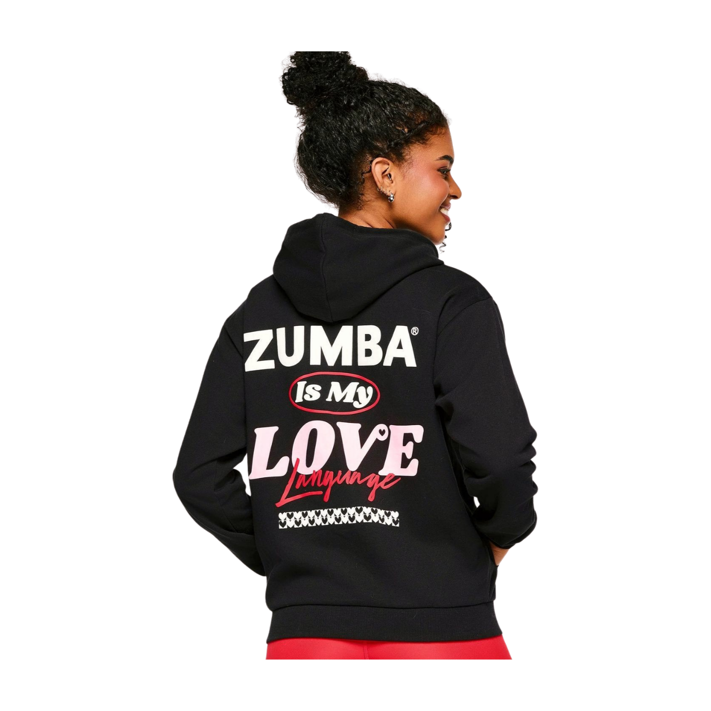 Zumba Love Zip Up Hoodie (Special Order)
