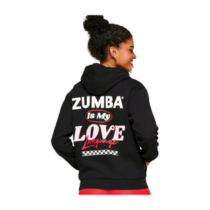 Zumba Love Zip Up Hoodie (Special Order)