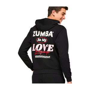 Zumba Love Zip Up Hoodie (Special Order)