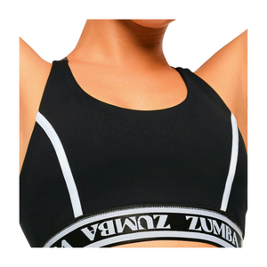Zumba Haus Scoop Neck Bra With Elastic