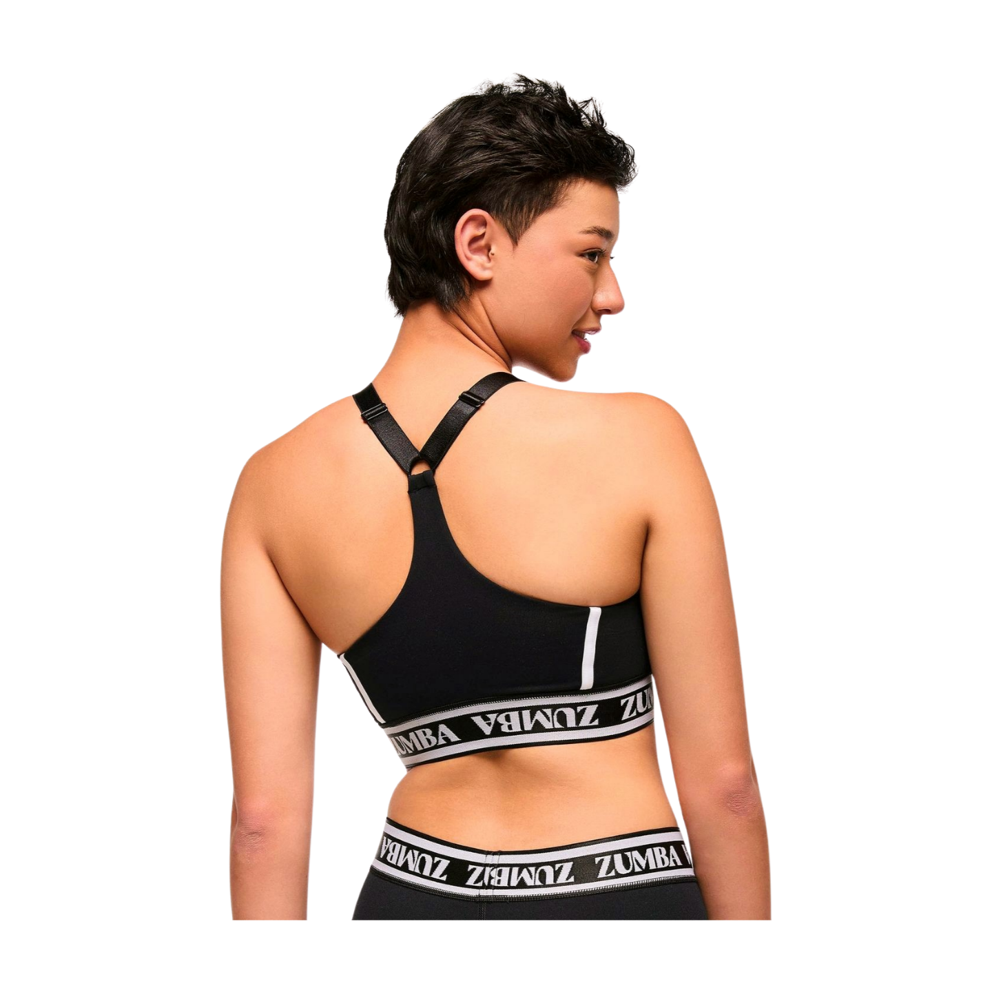 Zumba Haus Scoop Neck Bra With Elastic