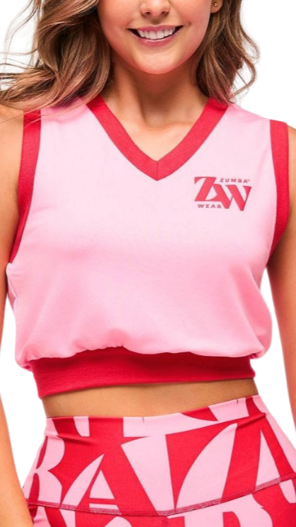 Zumba Haus Crop Vest (Special Order)