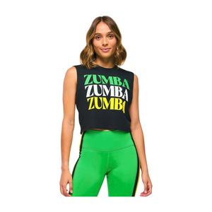 Zumba Haus Crew Neck Muscle Tank (Special Order)