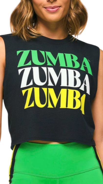 Zumba Haus Crew Neck Muscle Tank (Special Order)