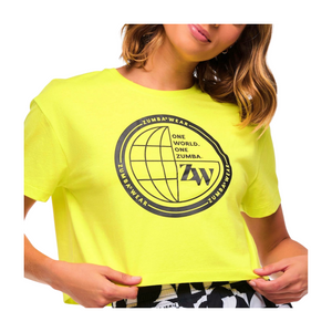 Zumba Haus Crew Neck Crop Top (Special Order)