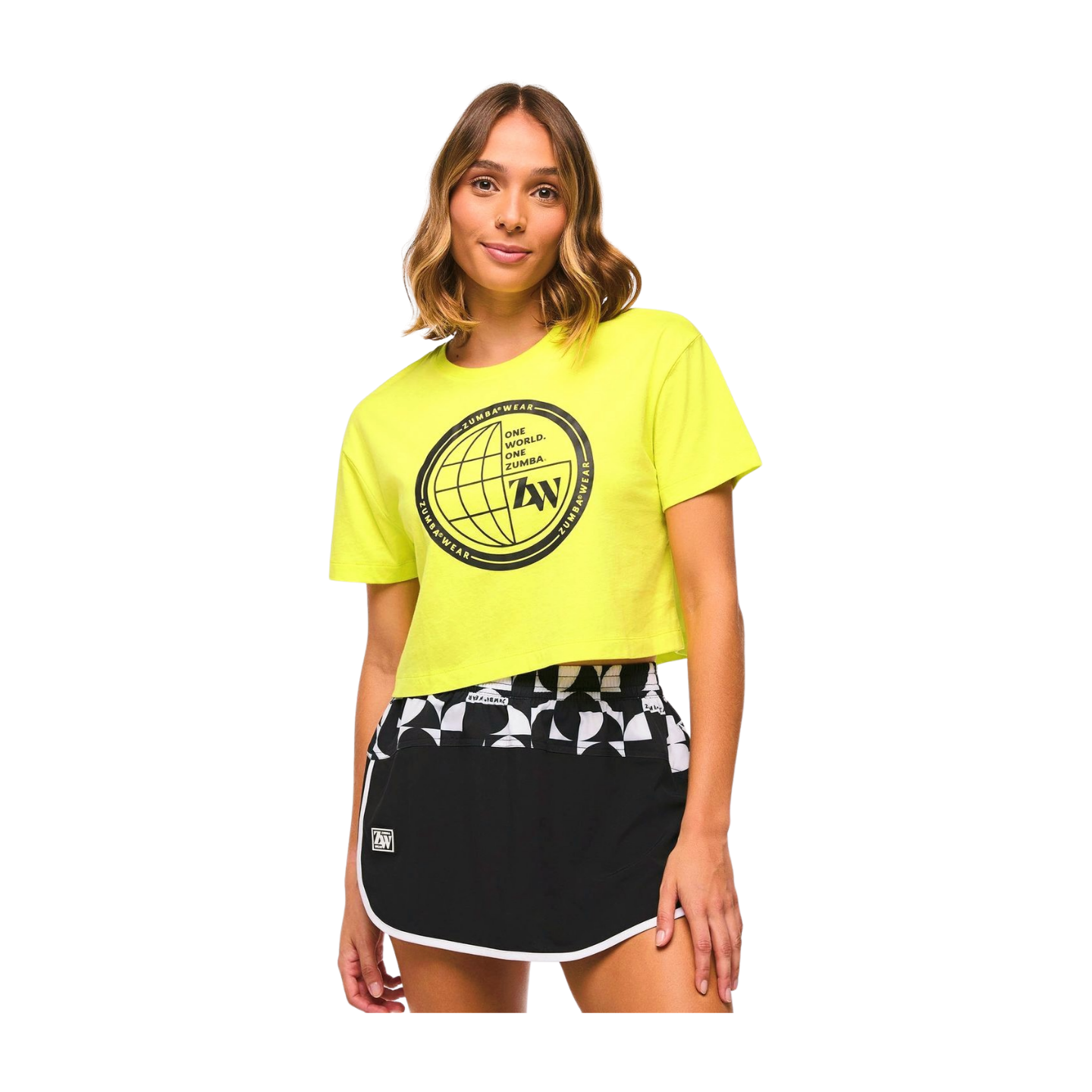 Zumba Haus Crew Neck Crop Top (Special Order)