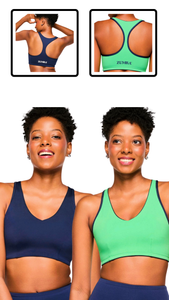 Zumba Out Loud Reversible Racerback Bra (Special Order)