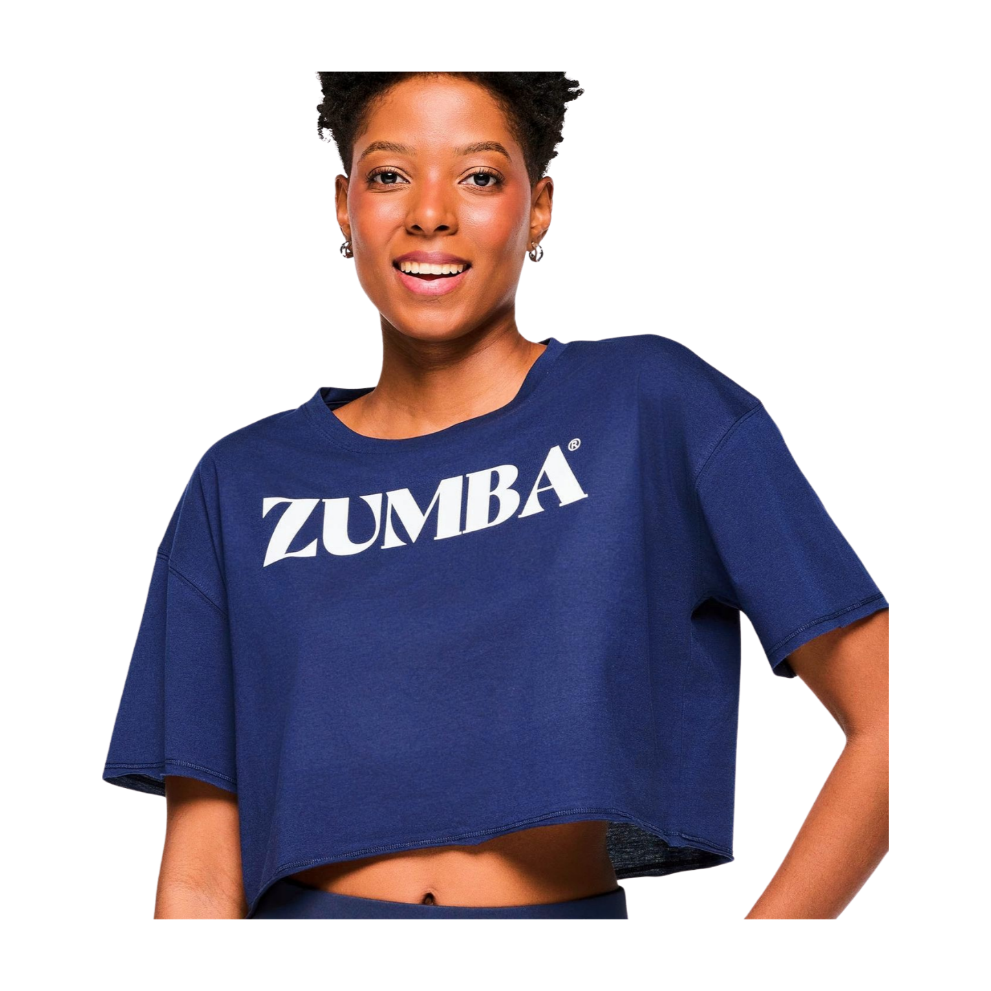 Zumba Out Loud Boxy Crop Top