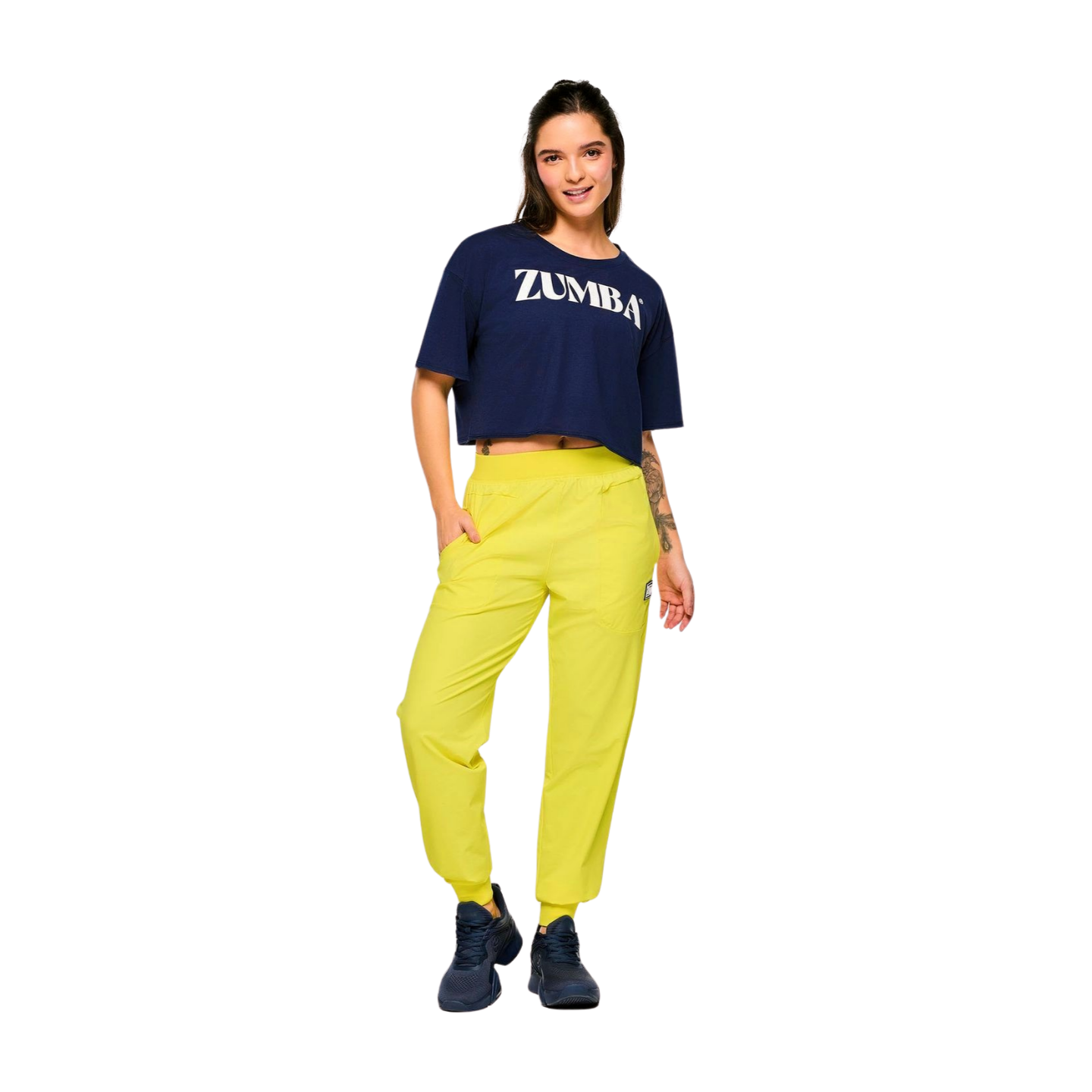 Zumba Out Loud Boxy Crop Top