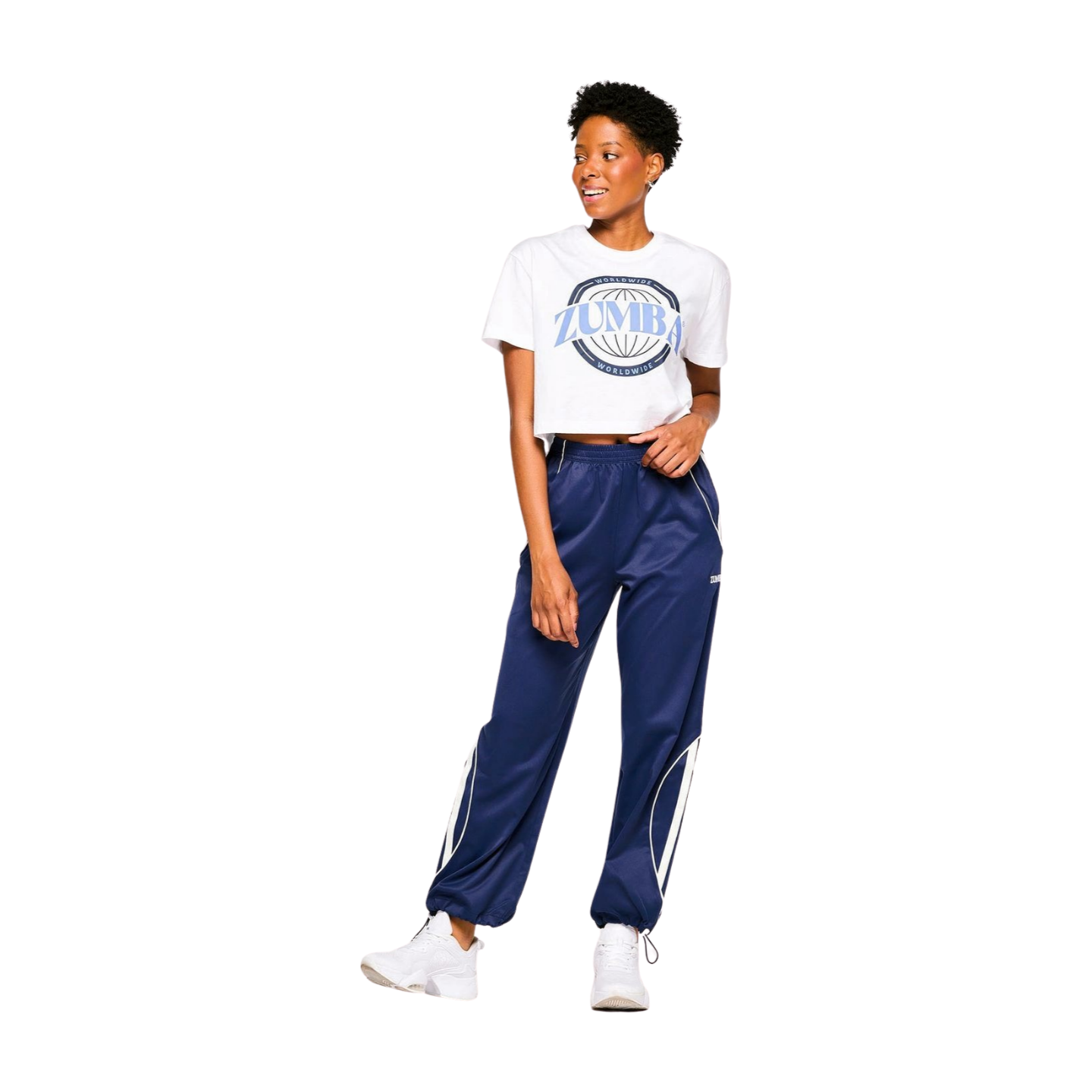 Zumba Out Loud Crew Neck Crop Top (Special Order)