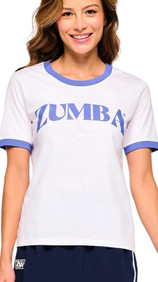 Zumba Out Loud Ringer Tee (Special Order)