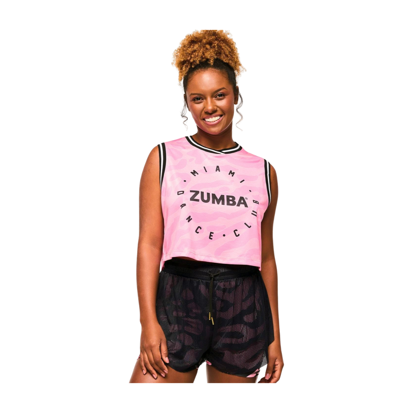 Victory Crop Loose Tank With Crossover Neck (Special Order)
