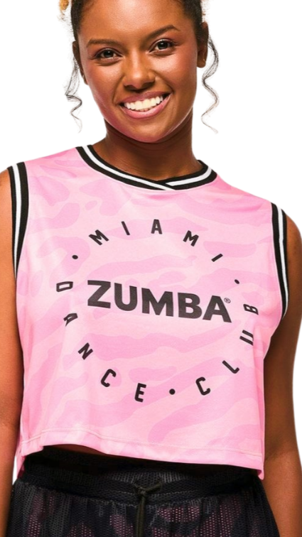 Victory Crop Loose Tank With Crossover Neck (Special Order)