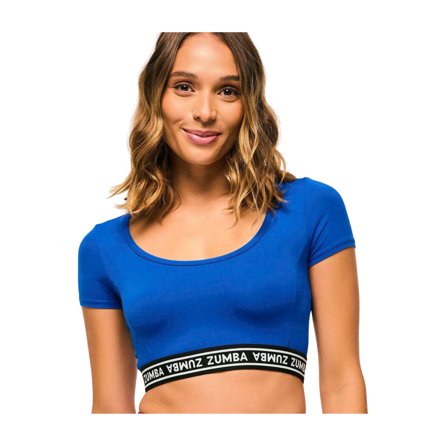 Victory Scoop Neck Crop Top