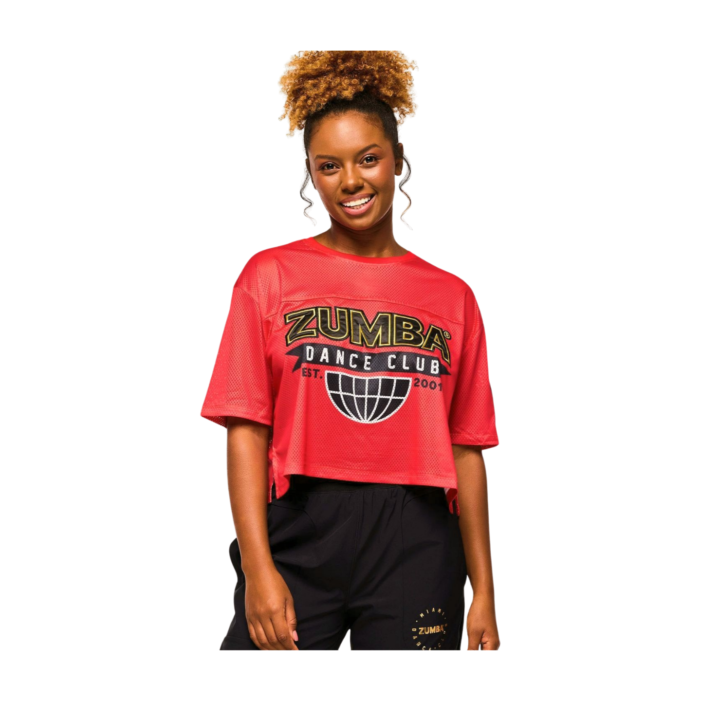 Victory Mesh Boxy Crop Top (Special Order)