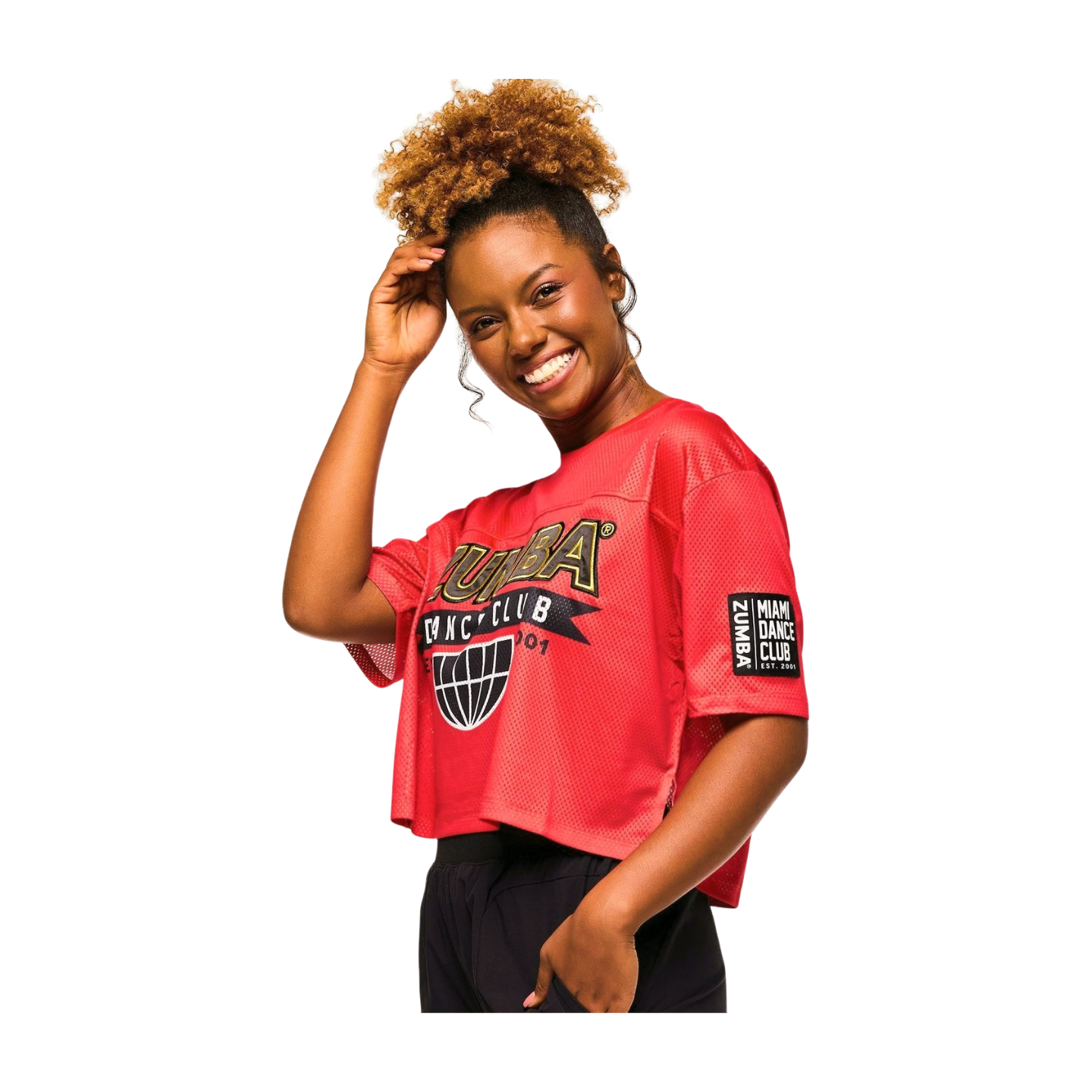 Victory Mesh Boxy Crop Top (Special Order)