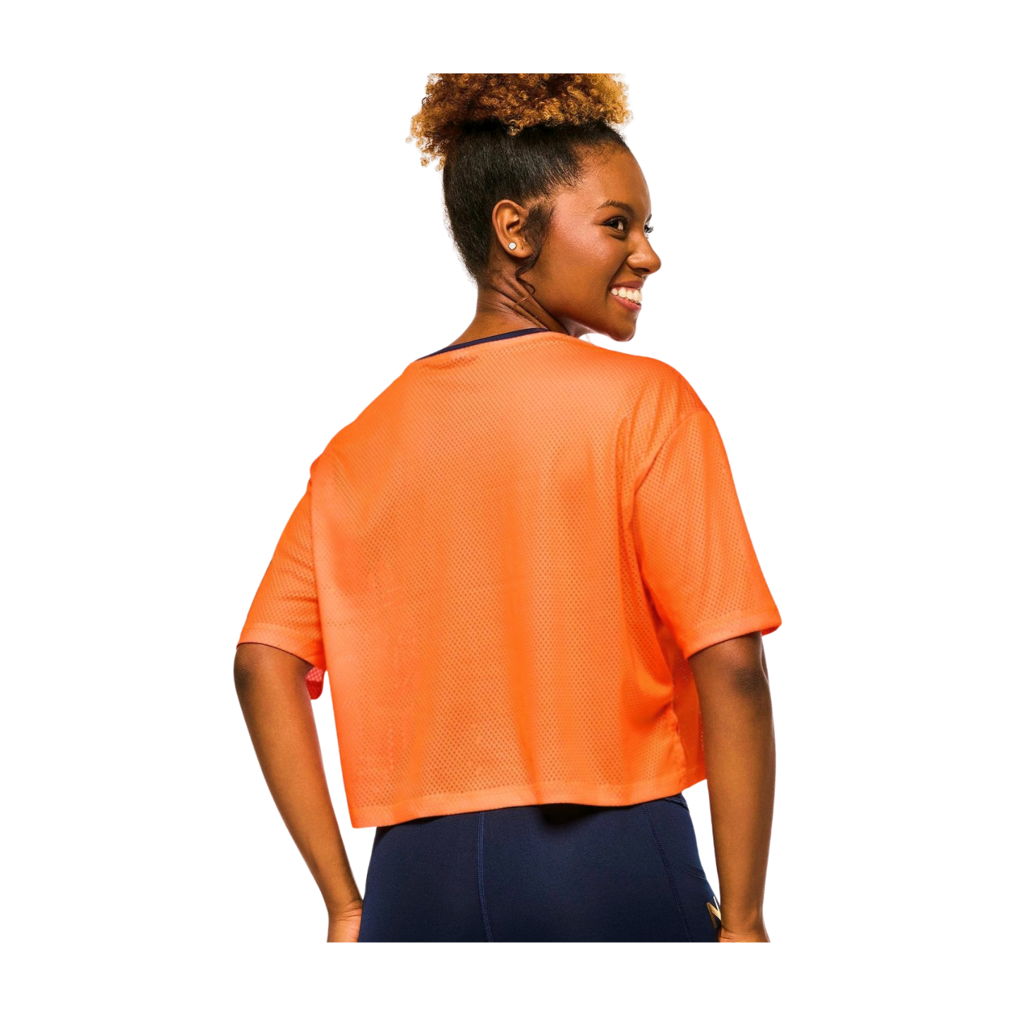 Victory Mesh Boxy Crop Top (Special Order)