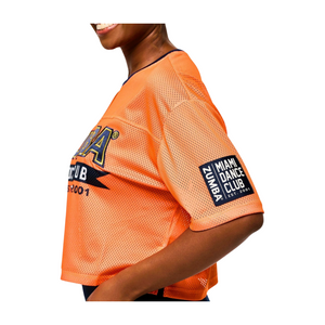 Victory Mesh Boxy Crop Top (Special Order)