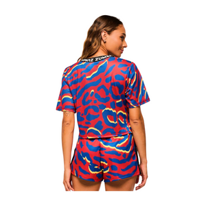 Victory Cropped Mesh Baseball Top (Special Order)