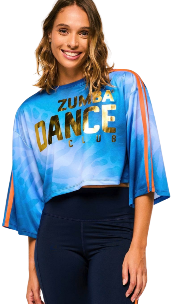 Victory Oversized Boxy Crop Top (Special Order)