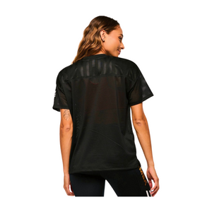 Victory V-Neck Mesh Top With Yoke (Special Order)