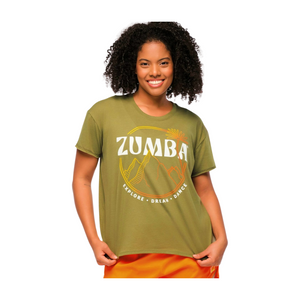 Explore High Low Crew Neck Top