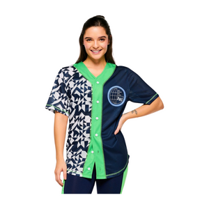 Zumba Out Loud Baseball Button Up Jersey (Special Order)