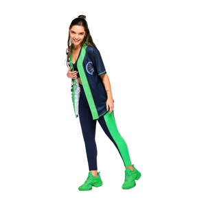 Zumba Out Loud Baseball Button Up Jersey (Special Order)