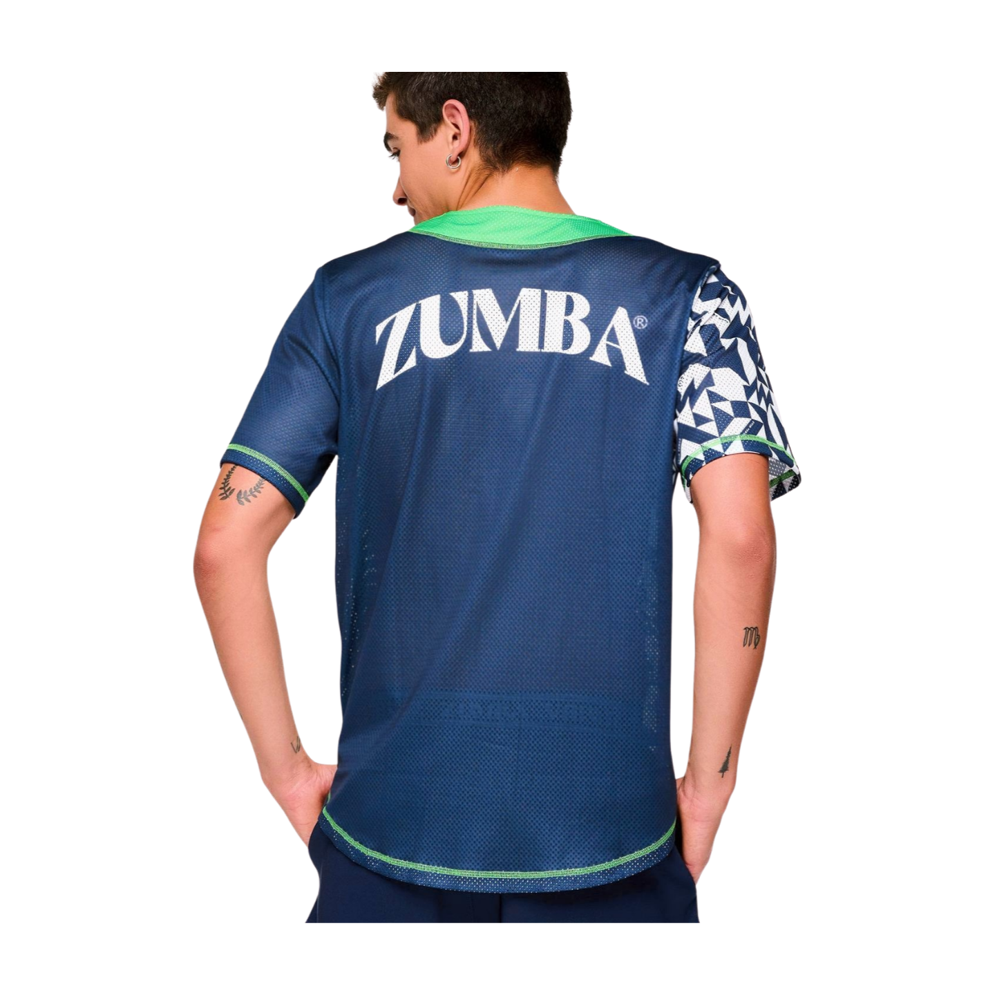 Zumba Out Loud Baseball Button Up Jersey (Special Order)