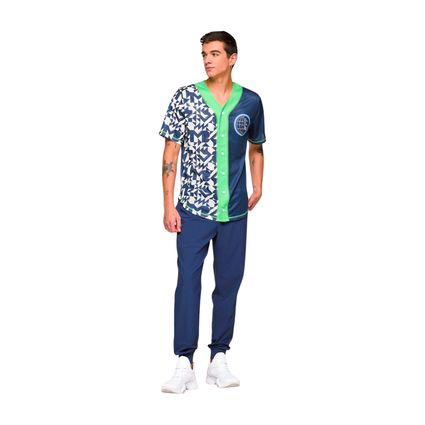 Zumba Out Loud Baseball Button Up Jersey (Special Order)