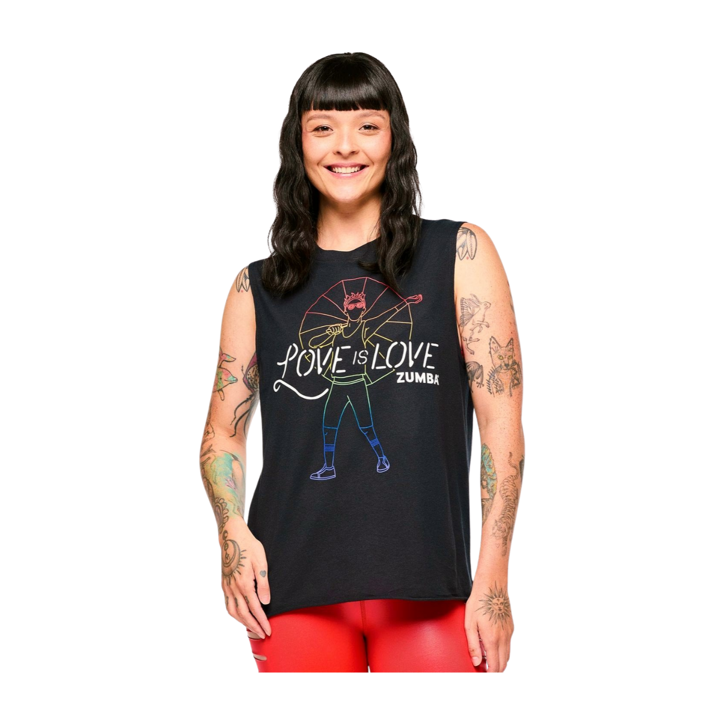 Zumba Crew Neck Muscle Tank (Pre-Order)