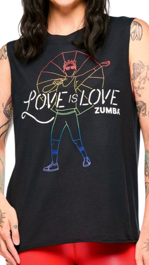 Zumba Crew Neck Muscle Tank (Pre-Order)