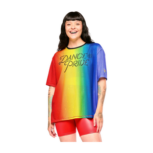 Zumba Boxy Mesh Top With Side Slits (Pre-Order)