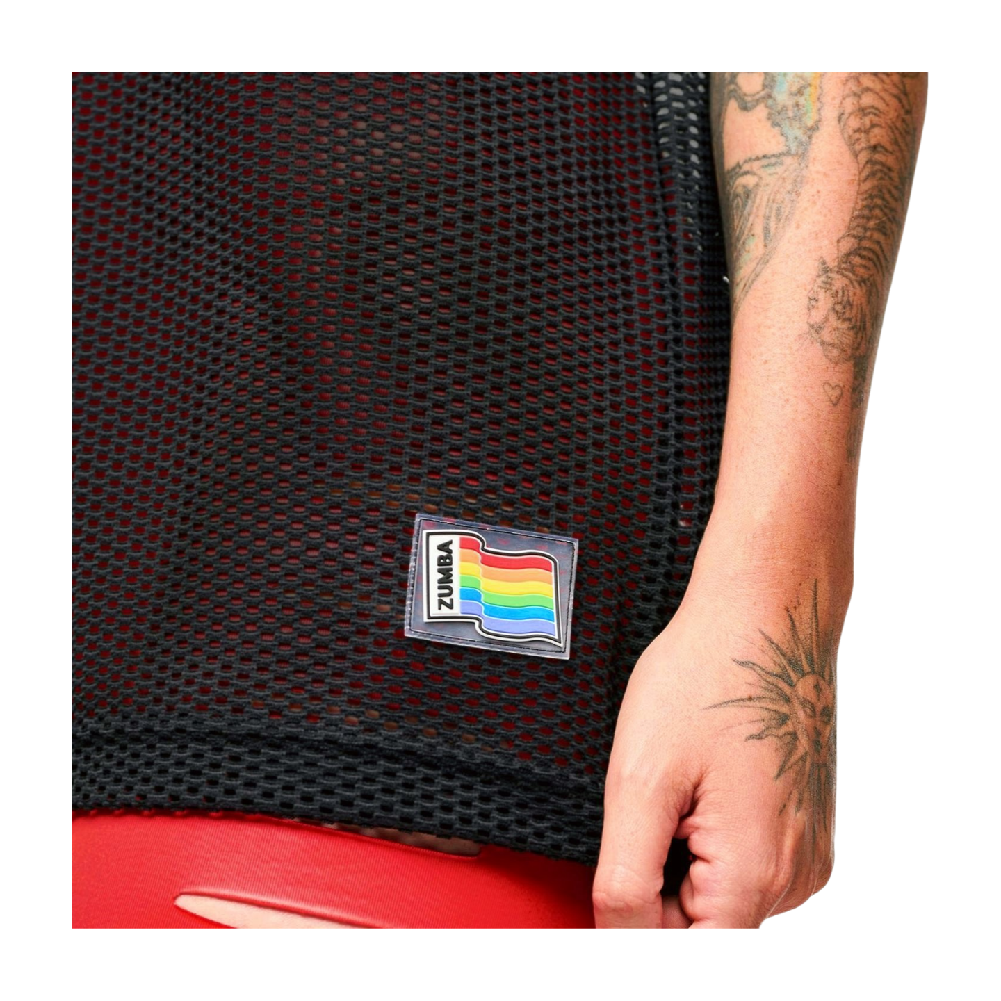 Zumba Oversized Mesh Polo (Pre-Order)