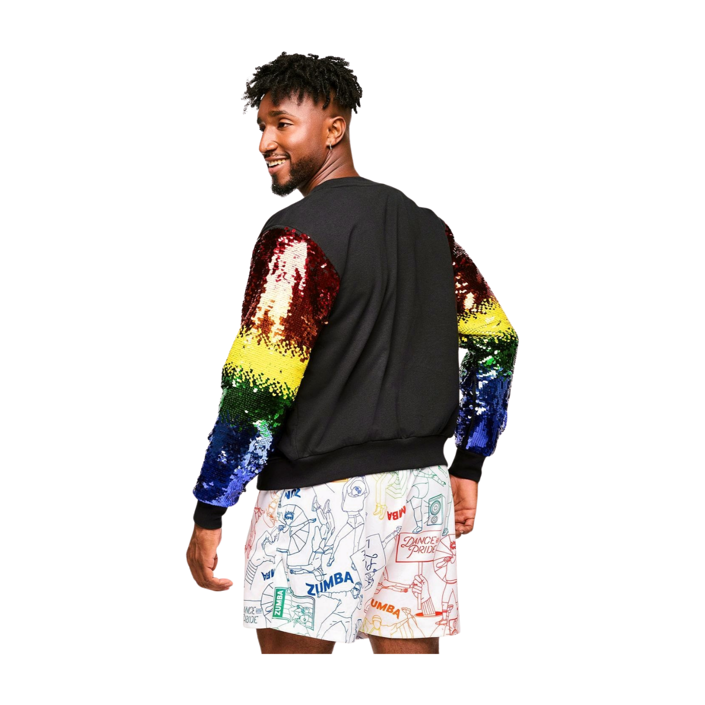 Zumba Bomber Jacket With Sequin Sleeves (Pre-Order)