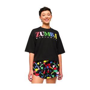 Zumba Haus Oversized Boxy Crop Top (Special Order)