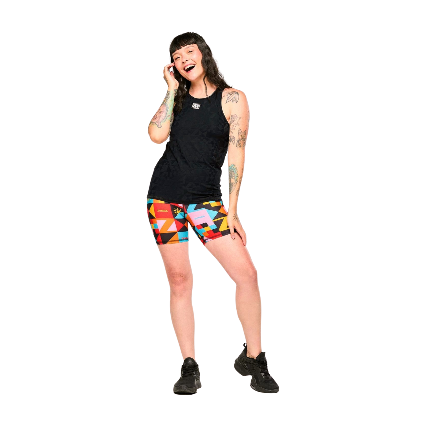 Zumba Rays High Neck Tank (Pre-Order)