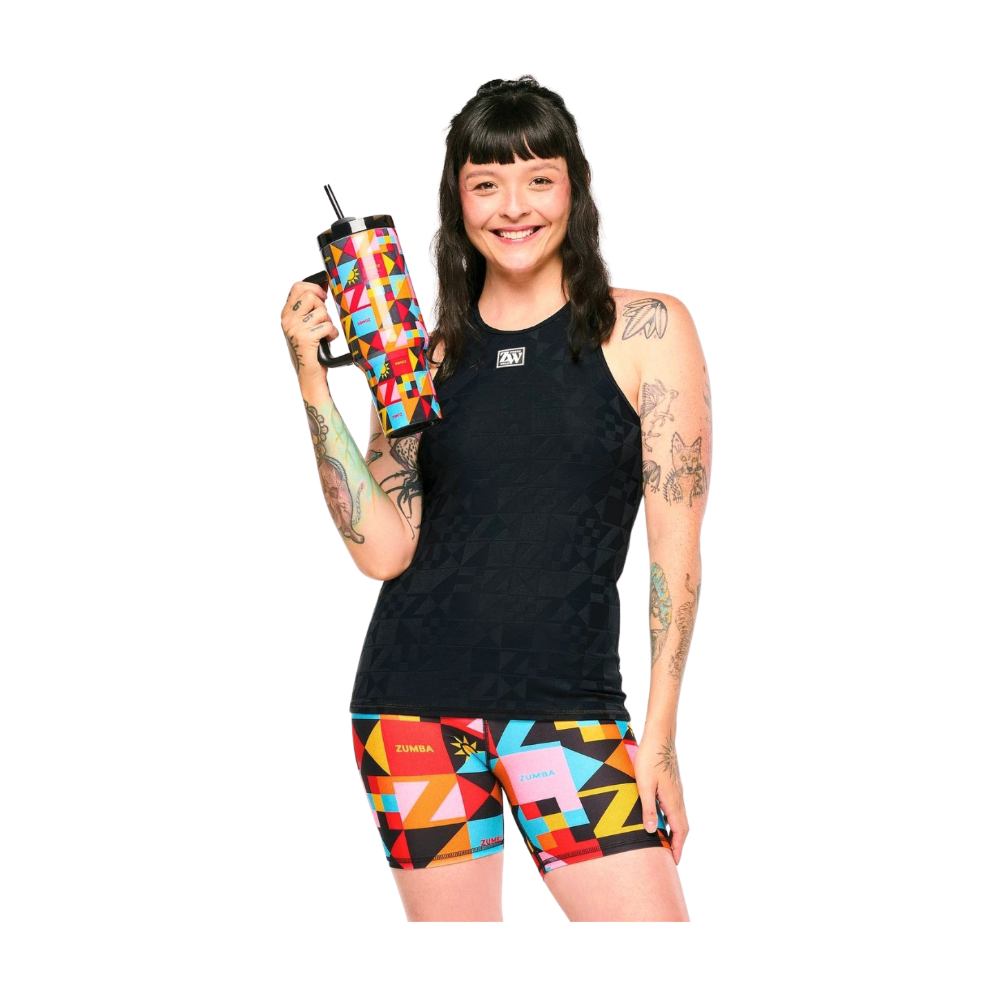 Zumba Rays High Neck Tank (Pre-Order)