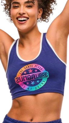 Zumba Libre Crop Racerback (Pre-Order)