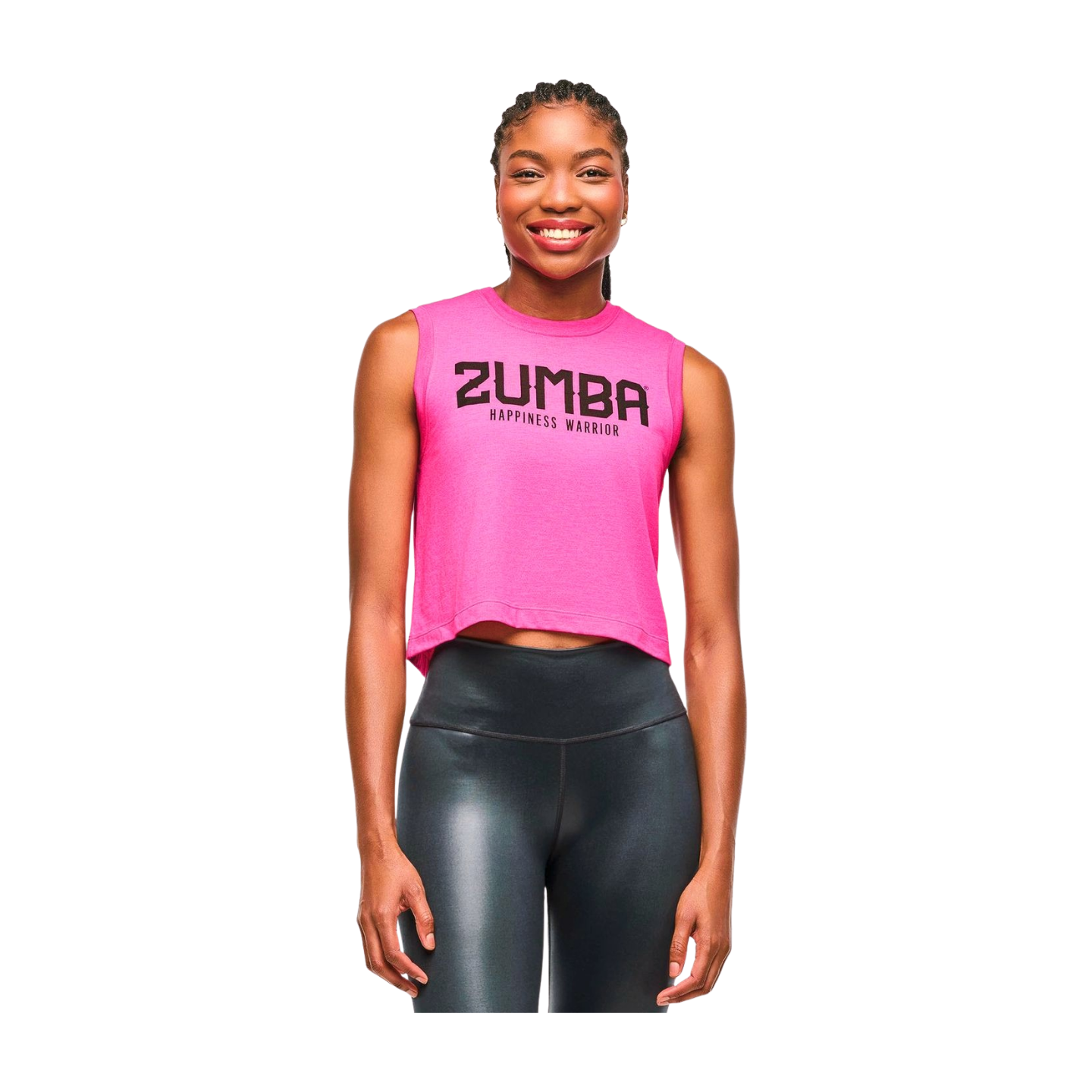 Zumba Libre Crew Neck Crop Tank
