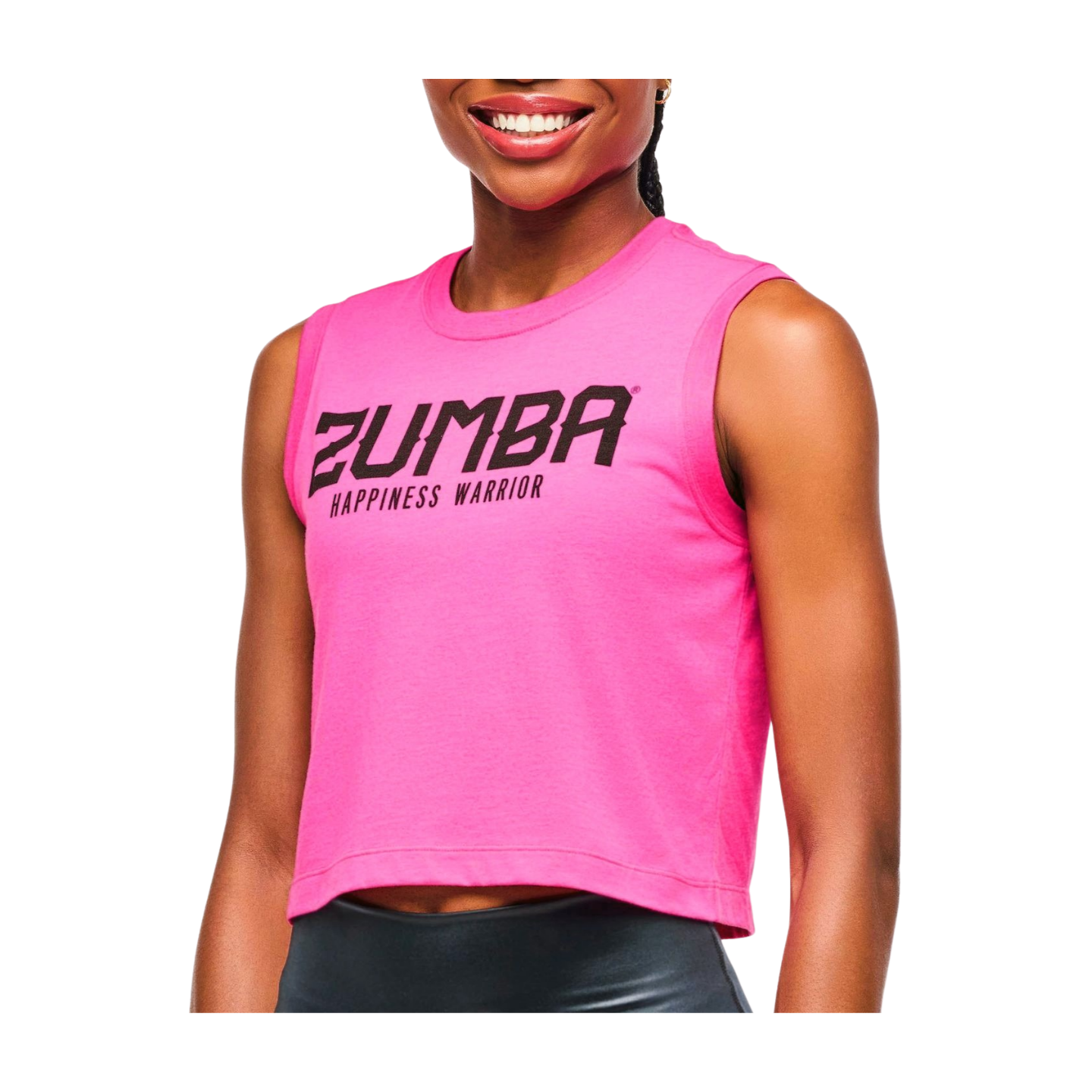 Zumba Libre Crew Neck Crop Tank