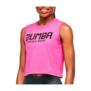 Zumba Libre Crew Neck Crop Tank