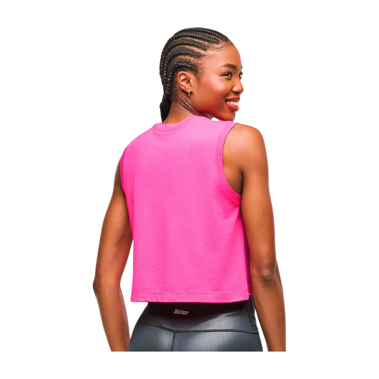 Zumba Libre Crew Neck Crop Tank