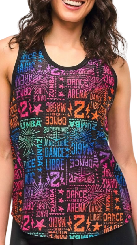 Zumba Libre Basketball Tank (Pre-Order)