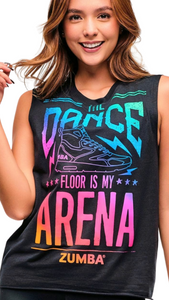 Zumba Libre Crew Neck Muscle Tank (Pre-Order)