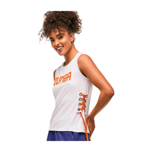 Zumba Libre Tank With Lace Up Detail (Pre-Order)