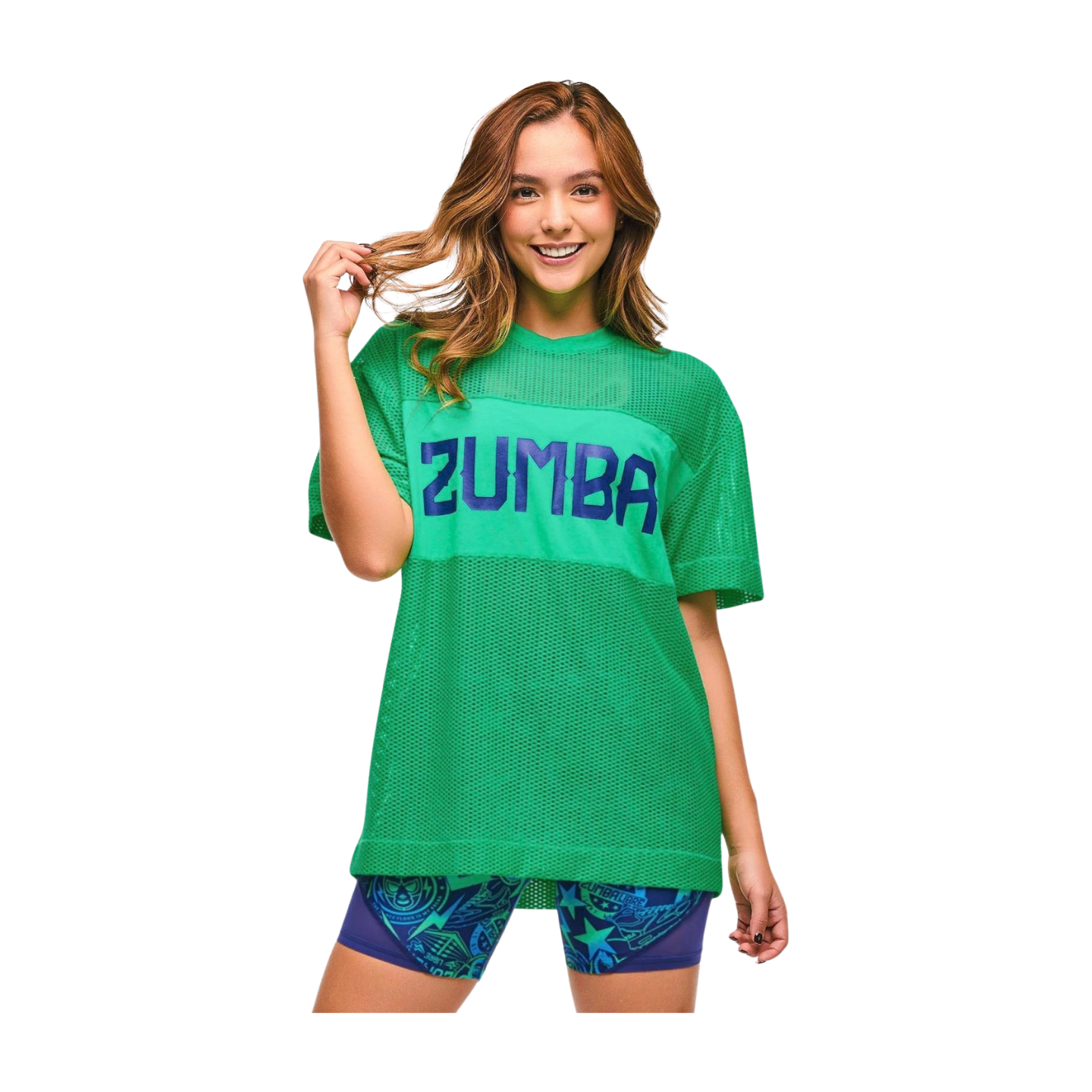 Zumba Libre Boxy Mesh Top